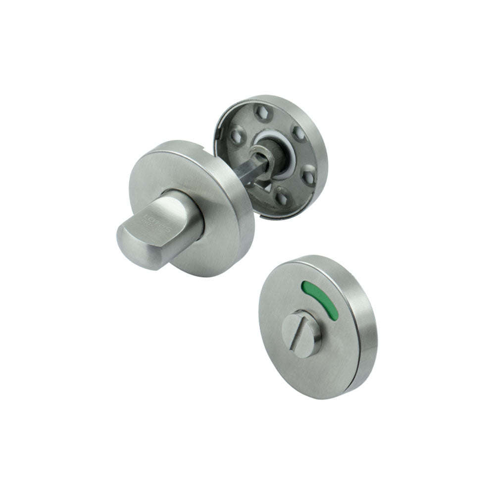 Indicador para baño round acero inoxidable sus304