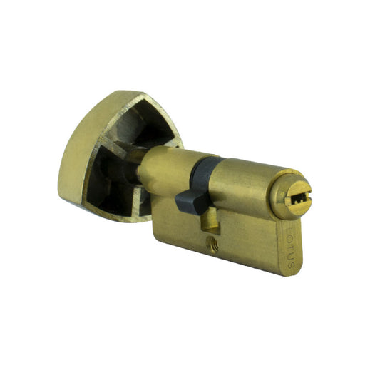 Cilindro 60mm bronce antiguo llave megacanal-mariposa 5 llaves