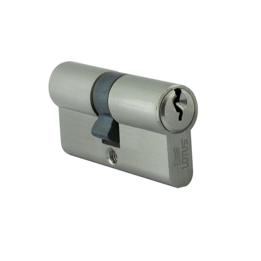 Cilindro 60mm satin llave-llave 3 llaves