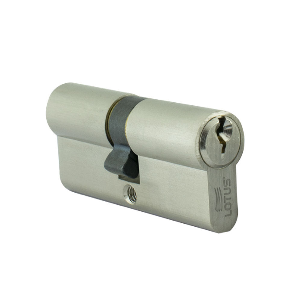 Cilindro 70mm satin llave-llave 3 llaves