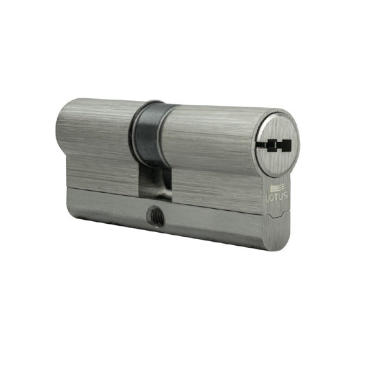 Cilindro reforzado 70mm satin llave-llave megacanal 5 llaves