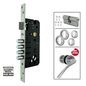 Kit cerradura 4 pines 2 golpes ss304 bocallave decorativo manija cagliari