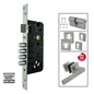 Kit cerradura 4 pines 2 golpes ss304 bocallave decorativo manija vanyo