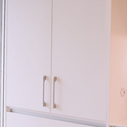 Sistema de correderas para puerta escamoteable